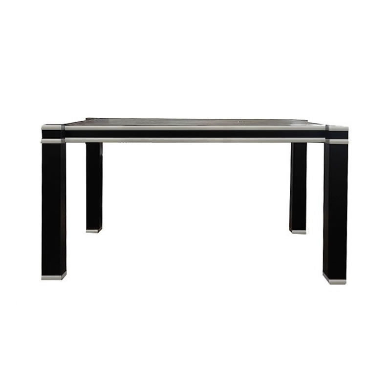 Mesa  enchapada en cuero. 1970
