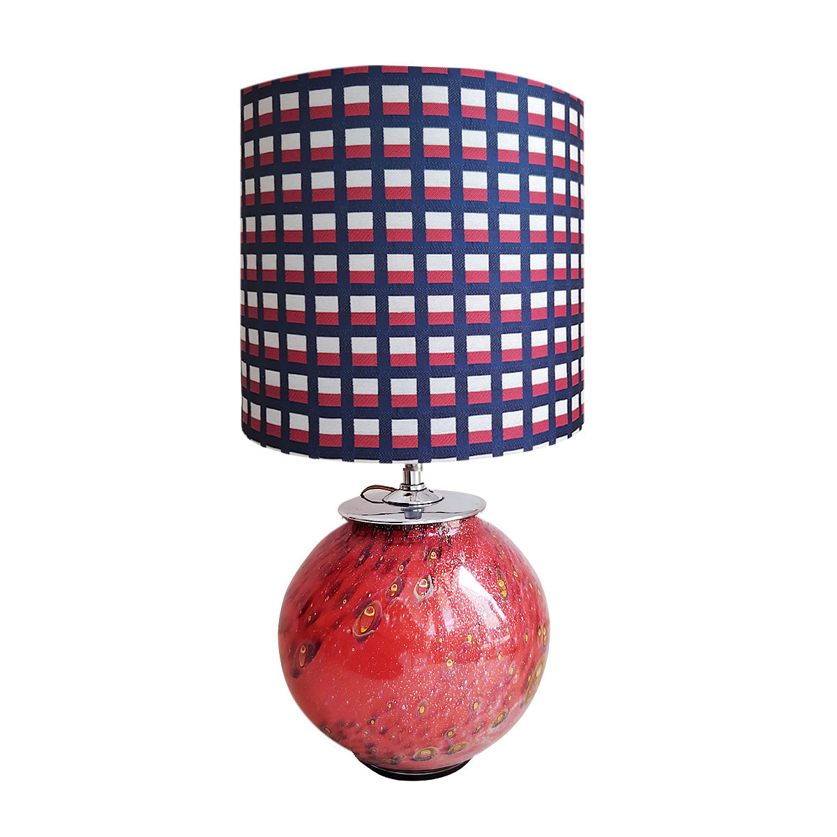 Lámpara de mesa en cristal de Murano. 1960