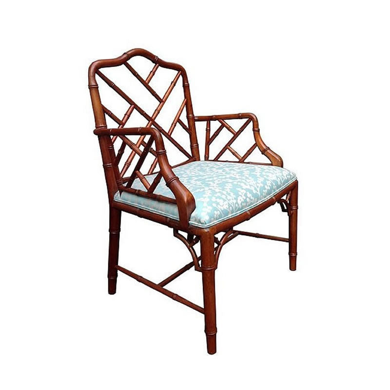 Silla en falso bambu. 1970