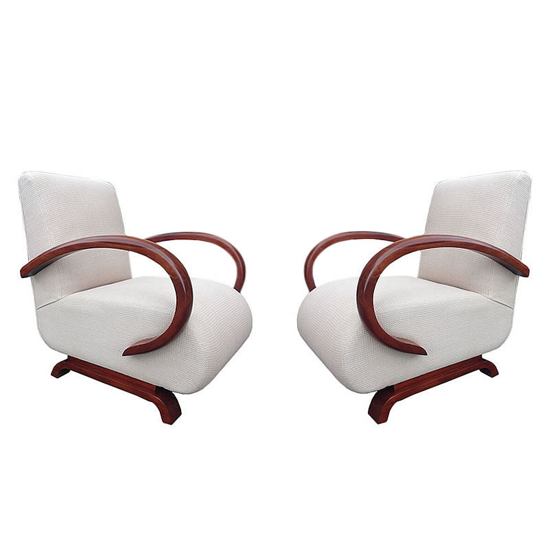 Par de sillas art deco. 1940