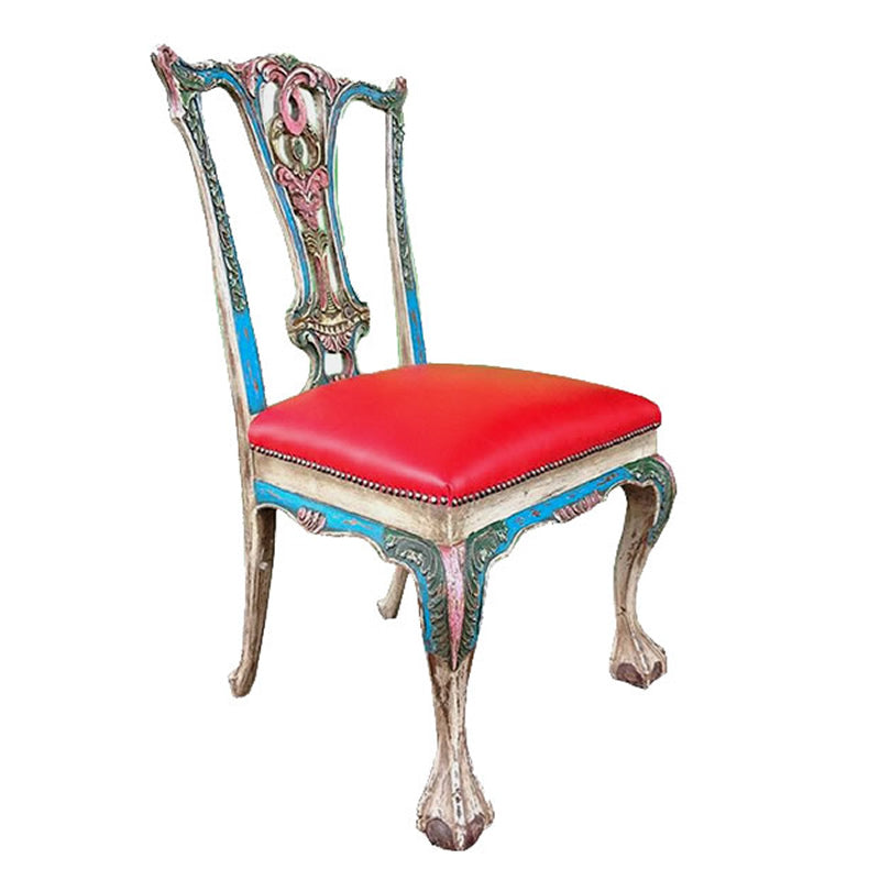 Silla estilo Chippendale. S. XX
