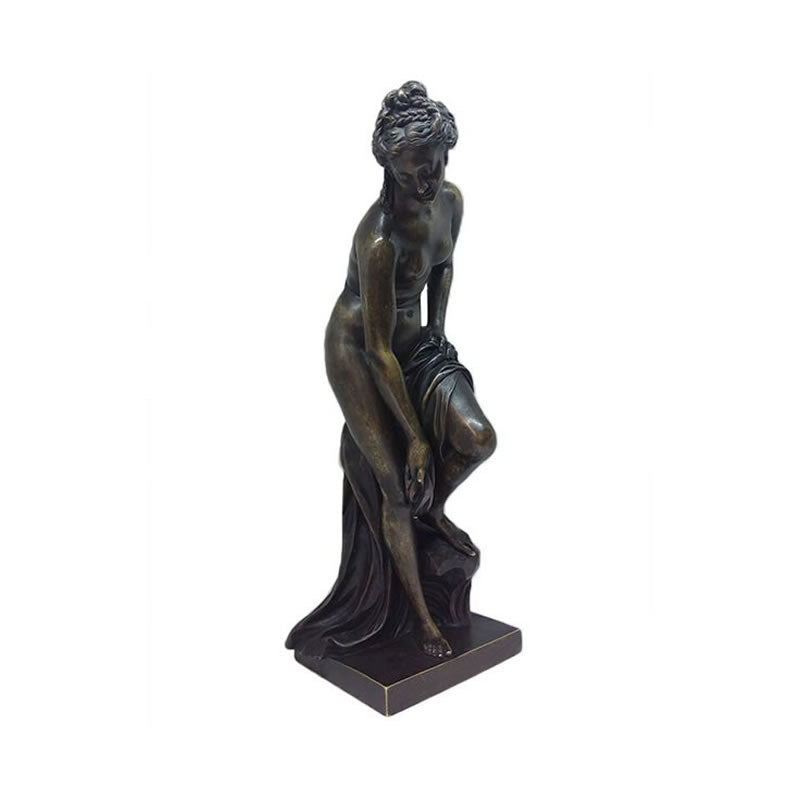 El baño de Venus. Allegrain. Bronce frances estilo neoclasico