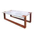 Mesa de centro. Fabrex, tapa marmol. 1960