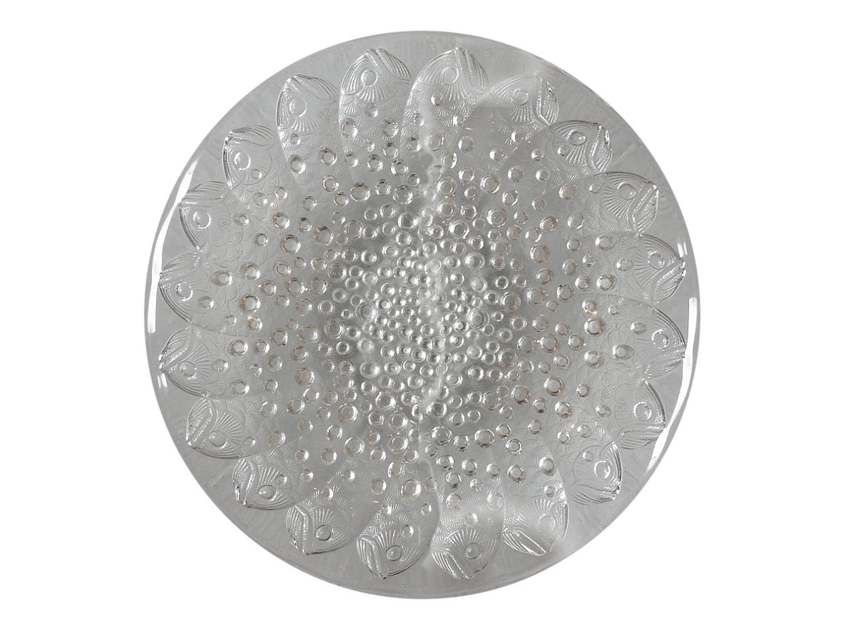 Centro de mesa en cristal Lalique. Francia. 1940