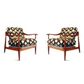 Par de sillas estilo escandinavo. 1960