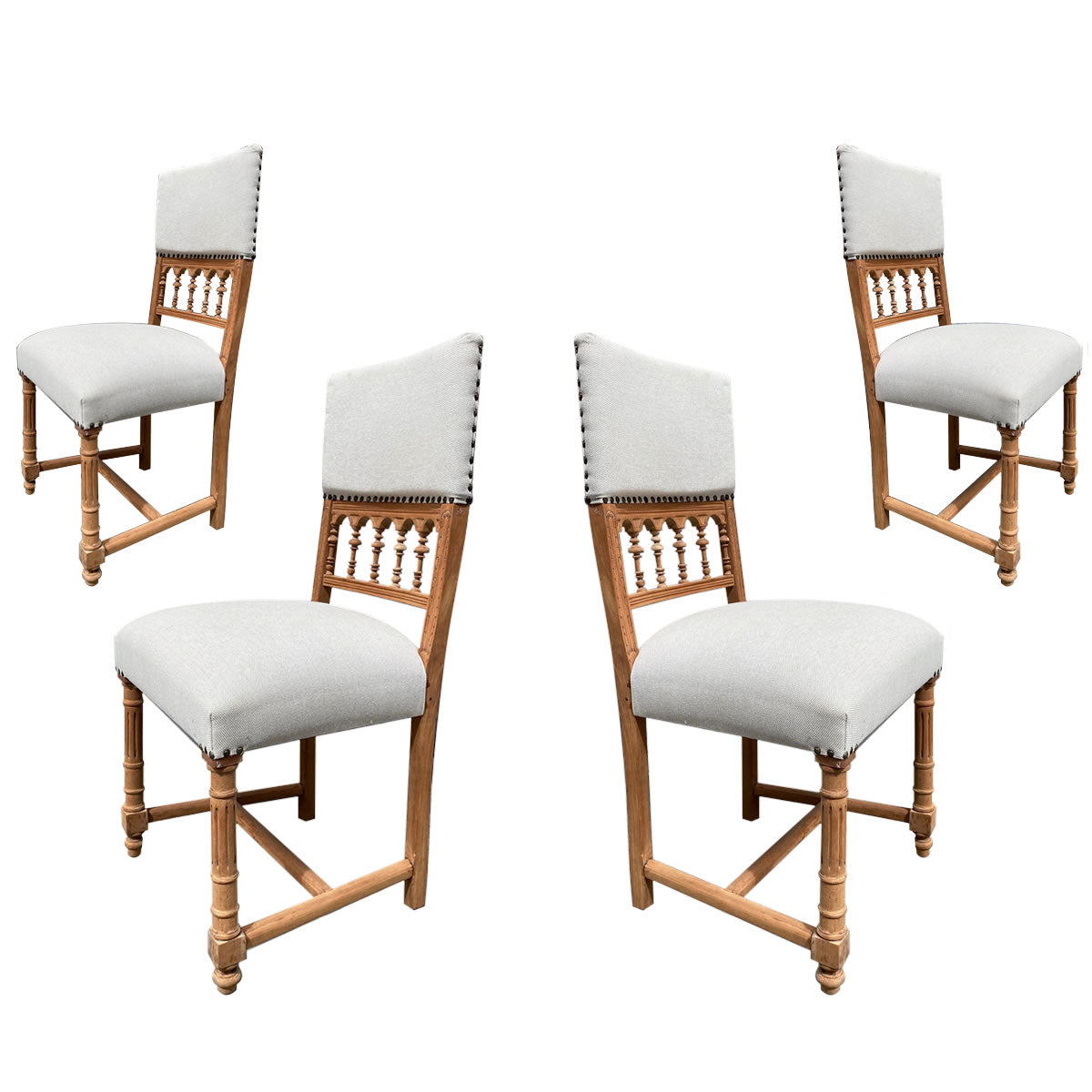 Juego de 4 sillas de comedor.