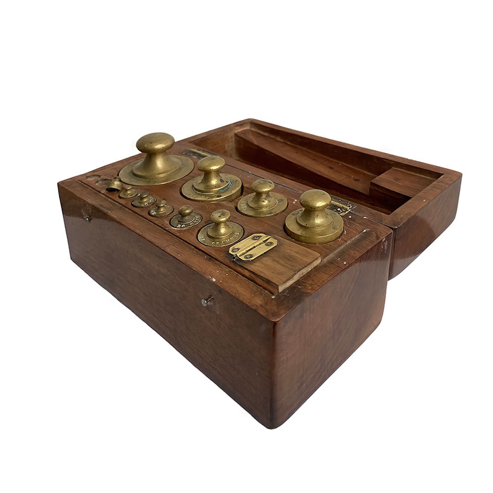 Juego de pesas para balanza