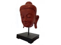 Cabeza de Budha en madera