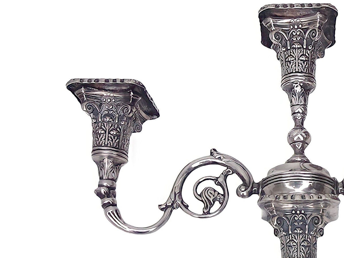 Candelabro Sheffield. Inglaterra. 1940