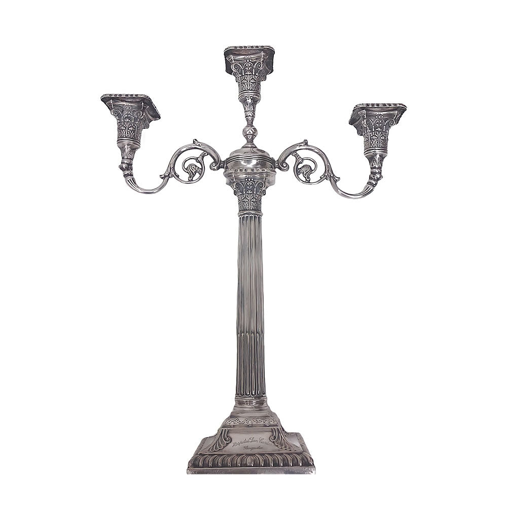 Candelabro Sheffield. Inglaterra. 1940