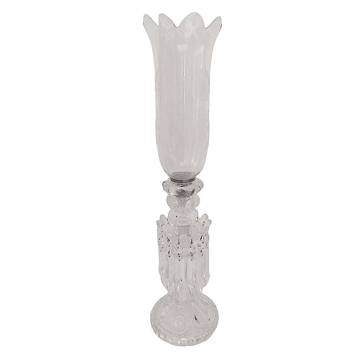 Candelabro Baccarat. Francia. S. XX