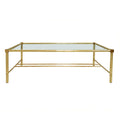 Mesa de centro foo bamboo. 1970