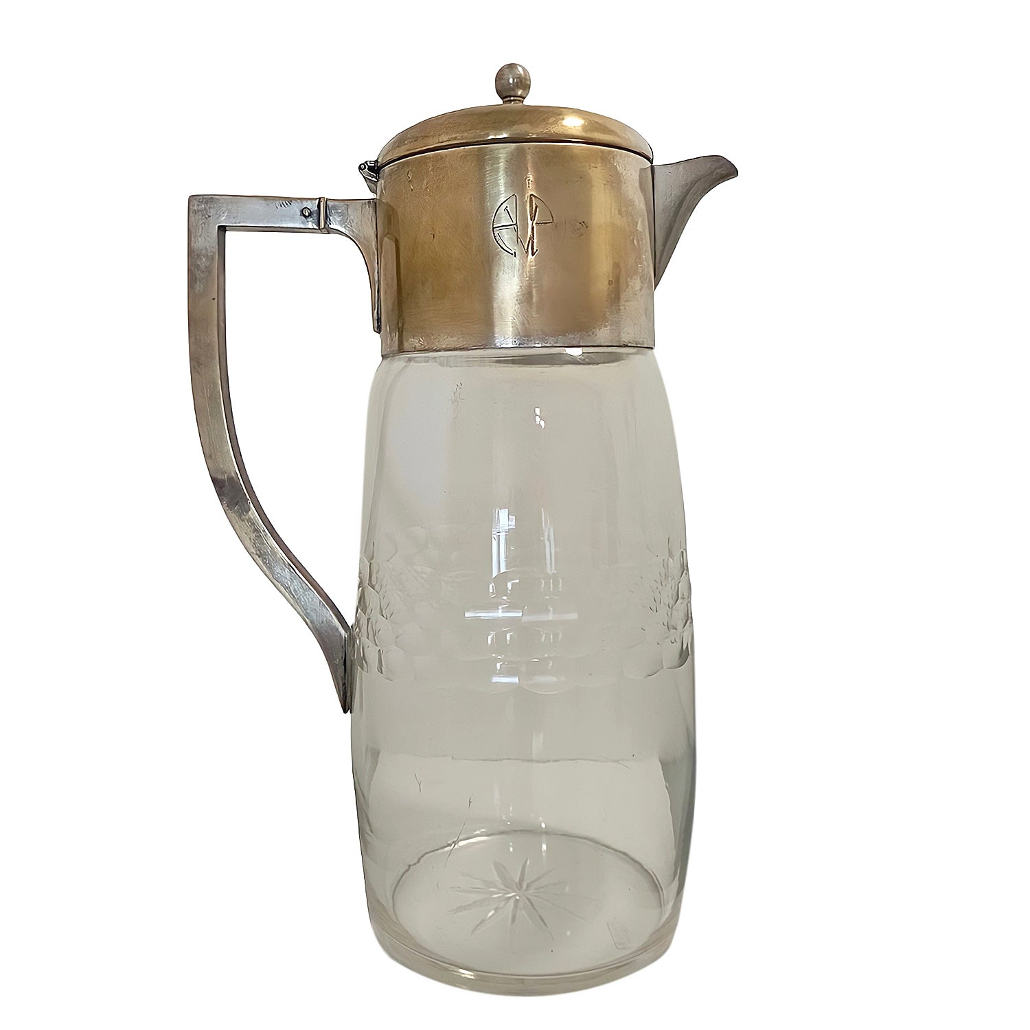 Jarra en cristal WMF. Alemania. 1910