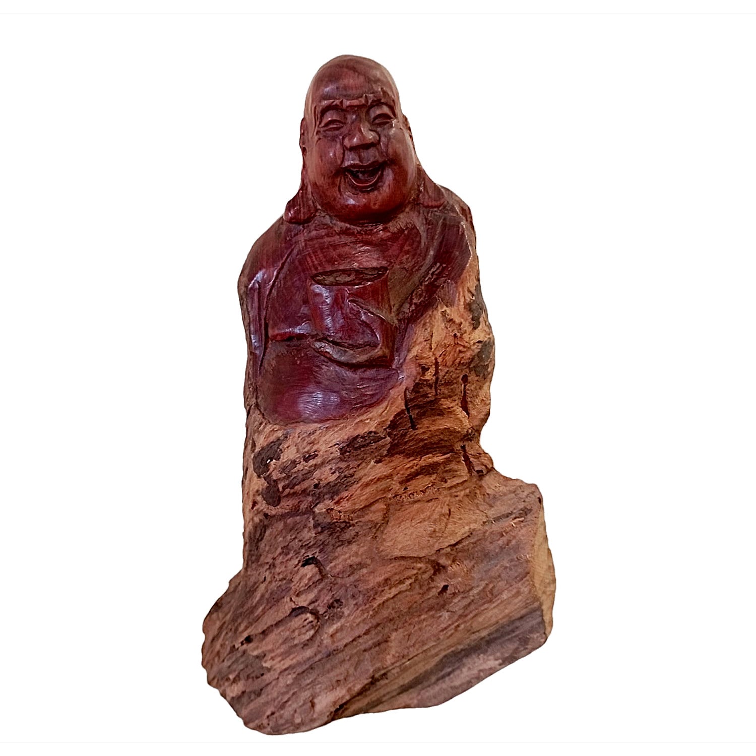 Budha talla en madera