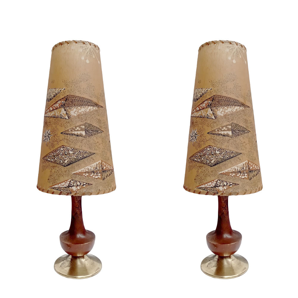 Par lamparas de mesa. 1960