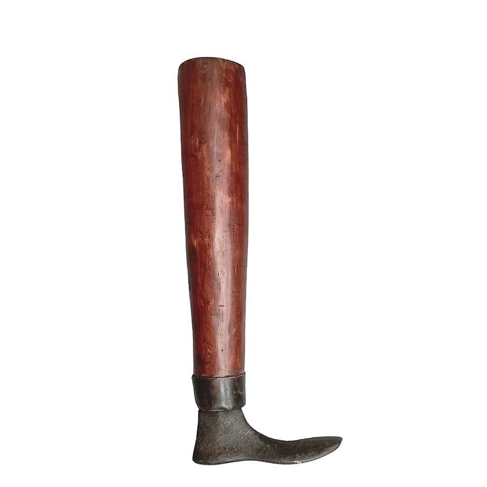 Horma para botas. Madera, hierro