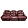 Sofa cuero. Francia. 1970