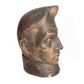 Cabeza de Simon Bolivar en terracota. 1940