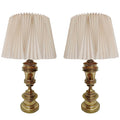 Par lamparas en bronce. 1960