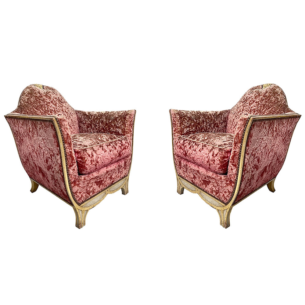 Par de sillas francesas art deco. 1930