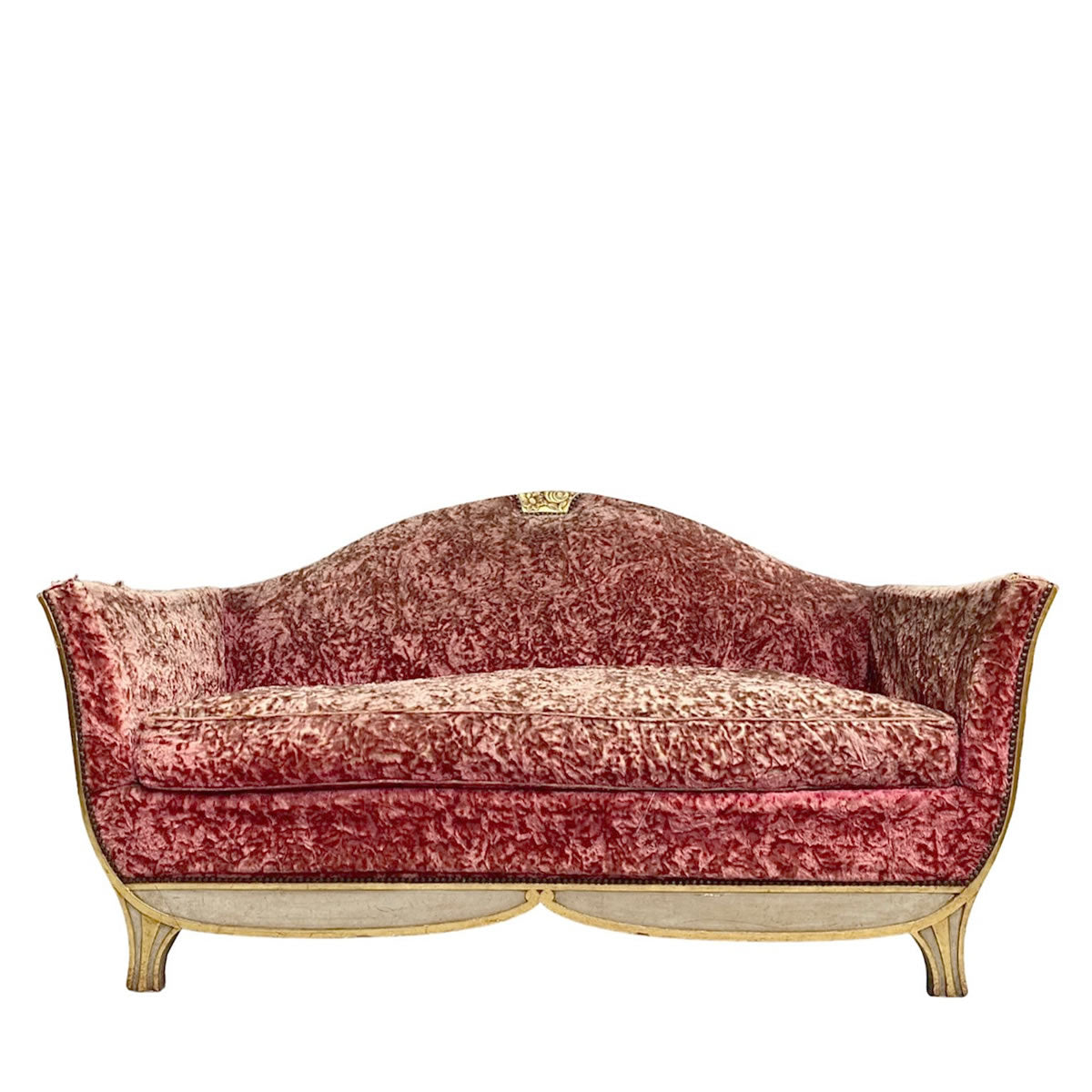 Sofa art deco. Francia. 1930