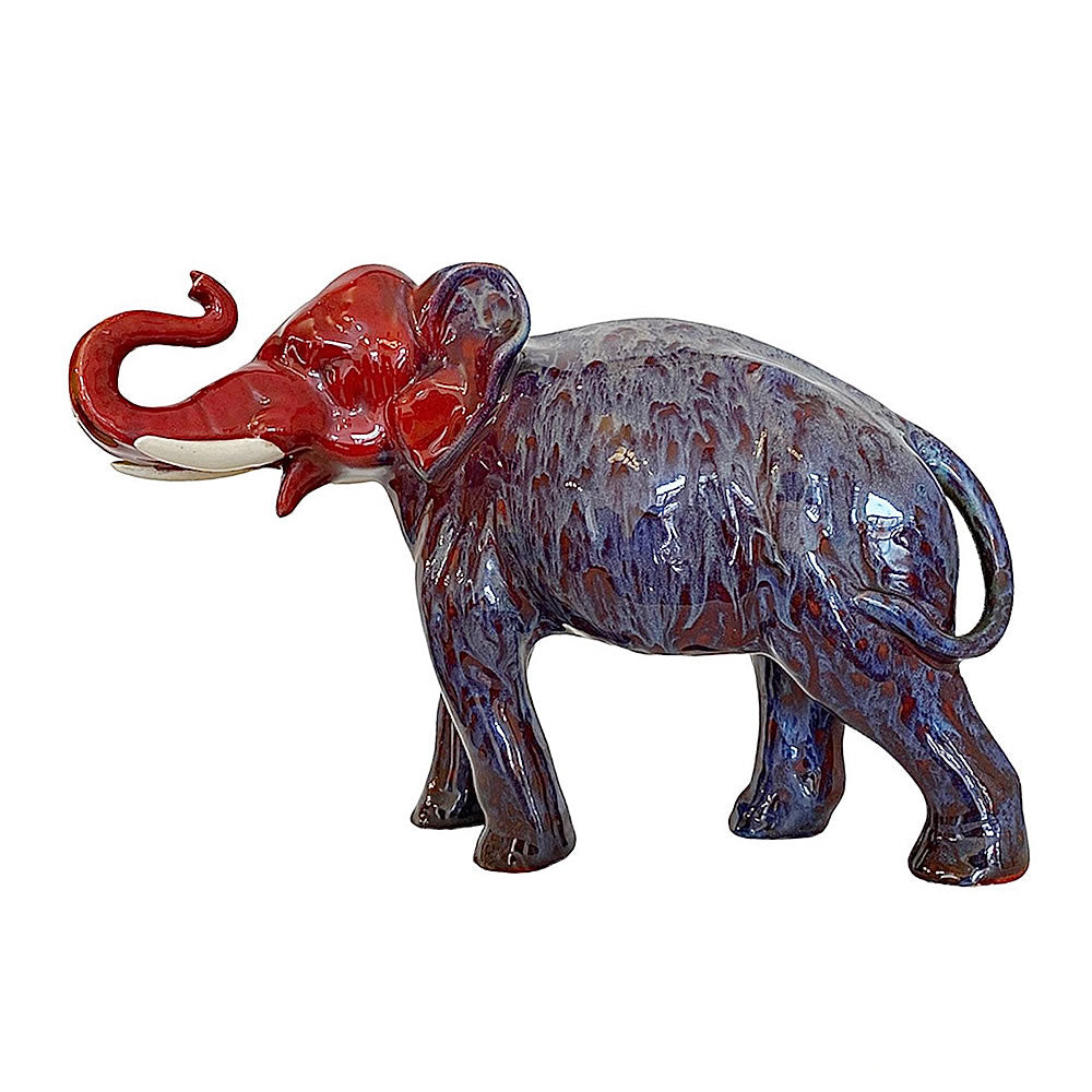 Elefante flambe Royal Doulton. Inglaterra