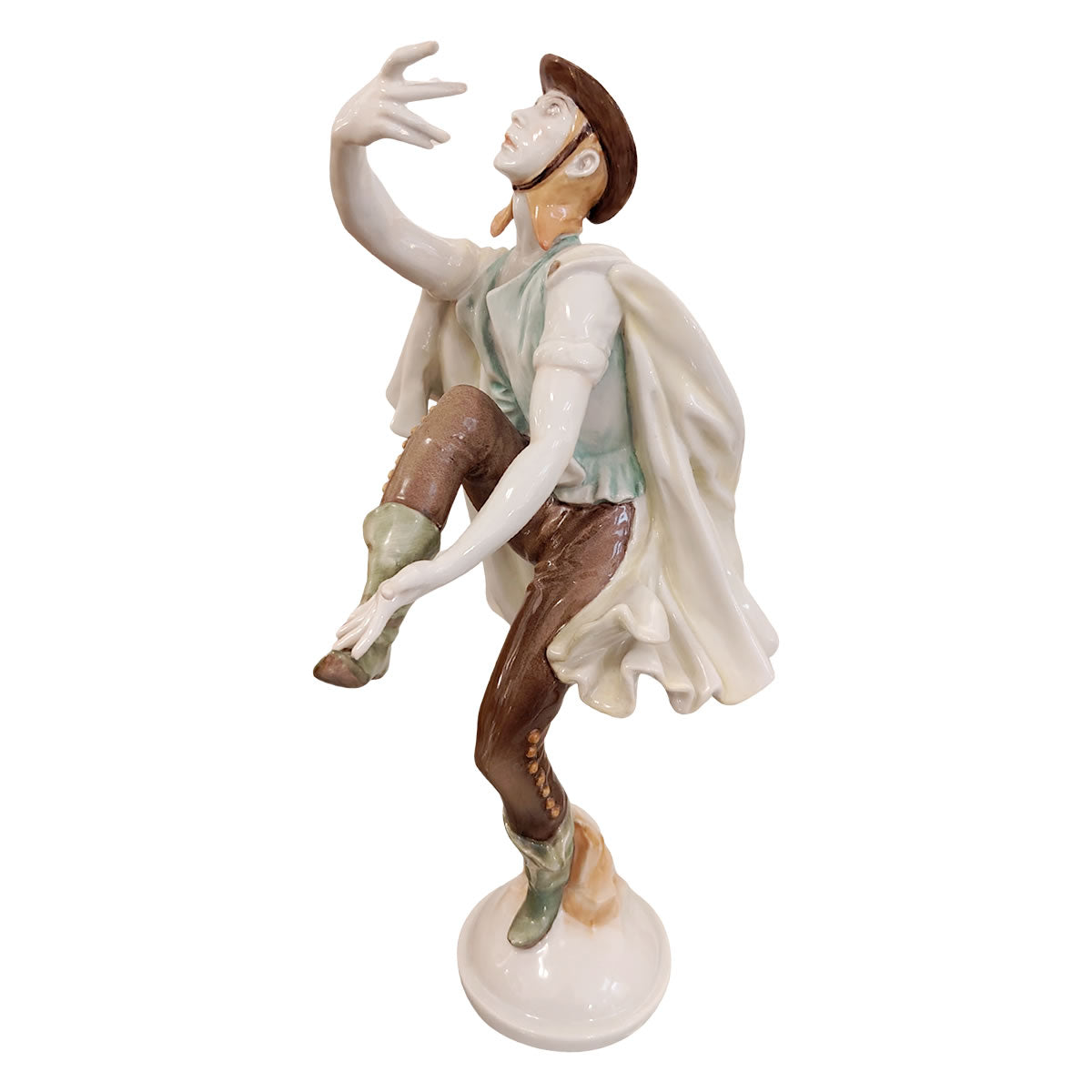Porcelana Rosenthal  Harald Kreutzberg-Landsknecht diseño de Wlademar Fritsch