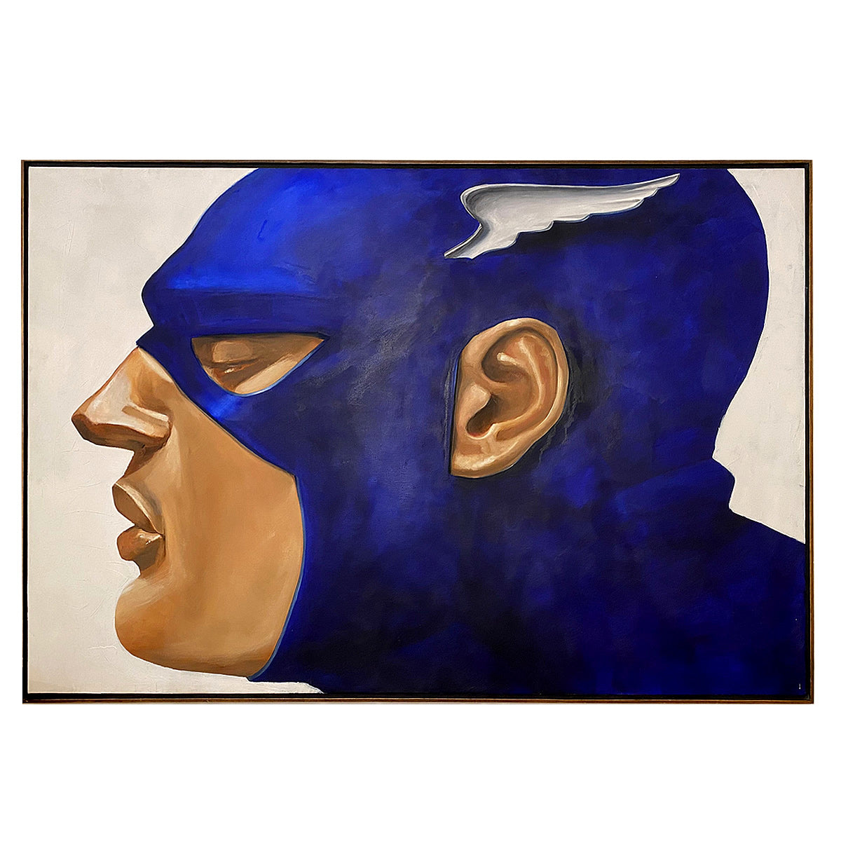 Capitan Suramerica. oleo sobre lienzo. 2000