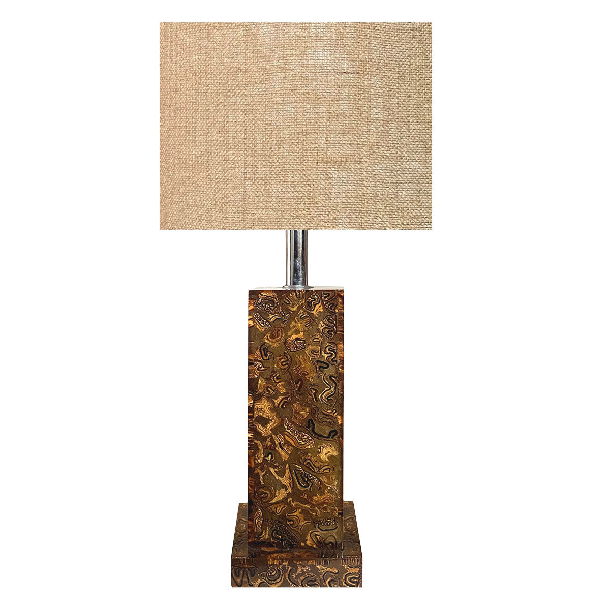 Lampara de mesa. Coco. 1970