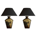 Par lamparas cabezas deco