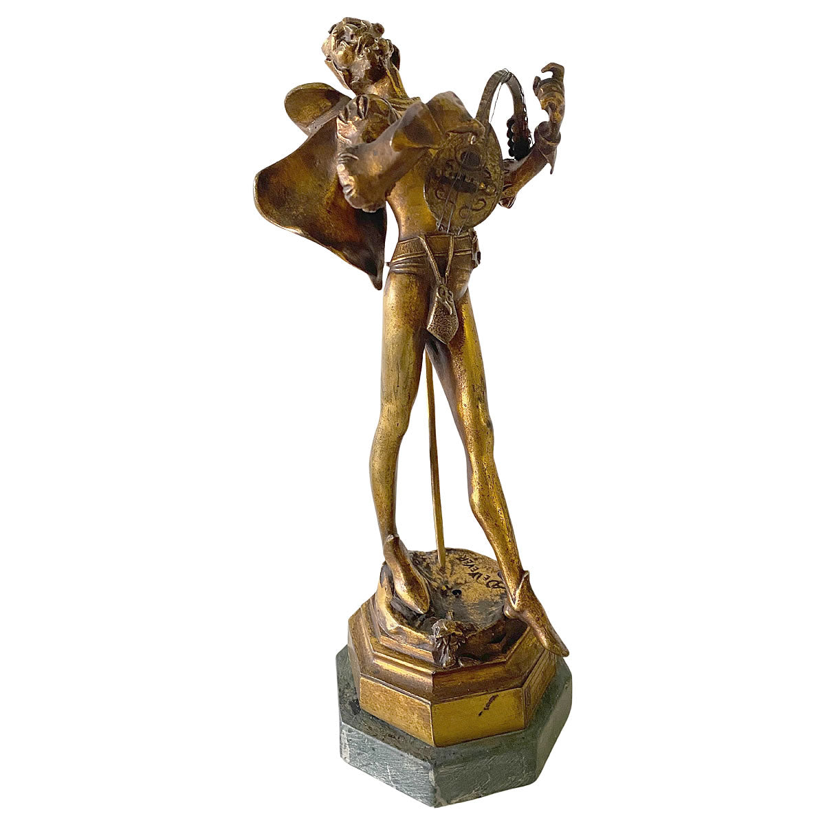 Mephisto con mandolin .Auguste De Wever. Bélgica. 1900