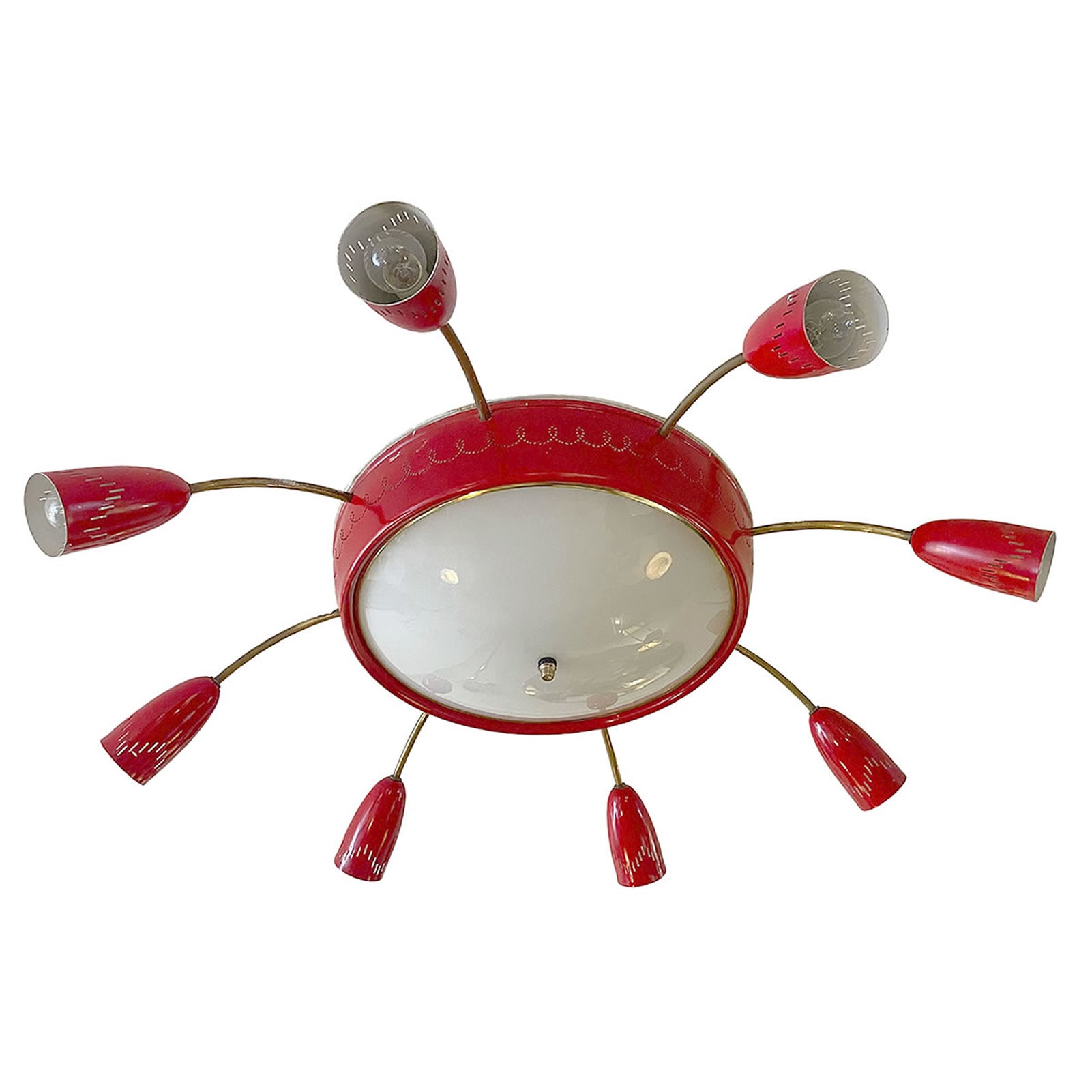 Lámpara de techo. 1960