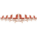 8 Sillas de comedor. 1960