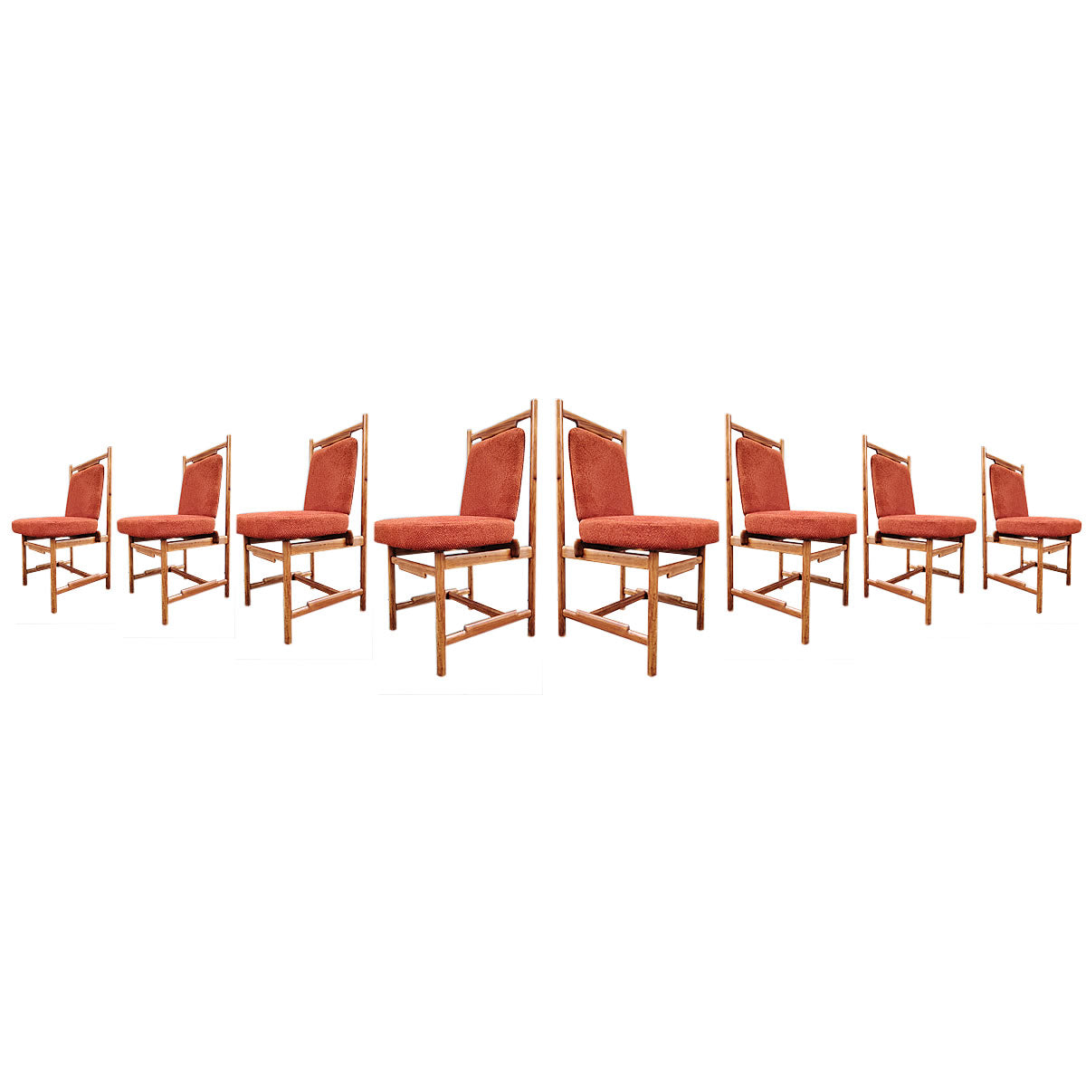 8 Sillas de comedor. 1960