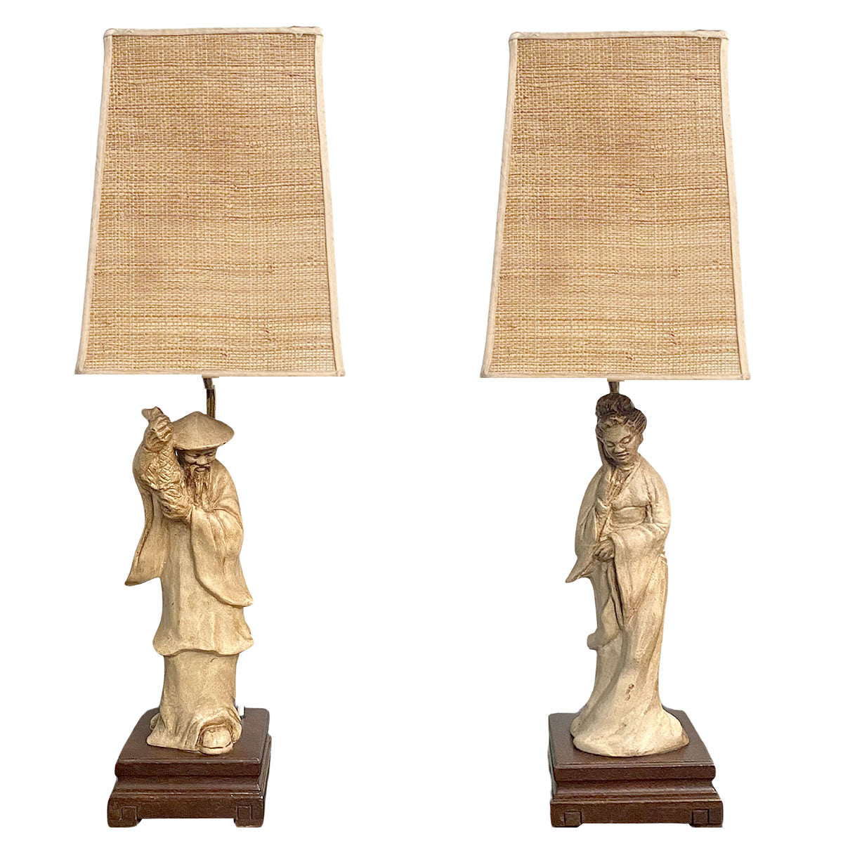 Par lamparas de mesa Gomar. 1960
