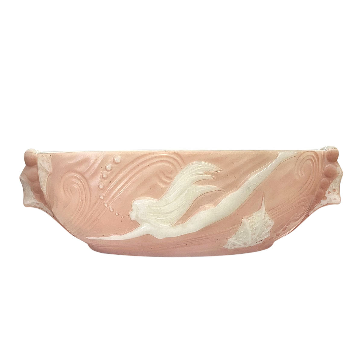 Florero bowl art deco. Cristal Phoenix