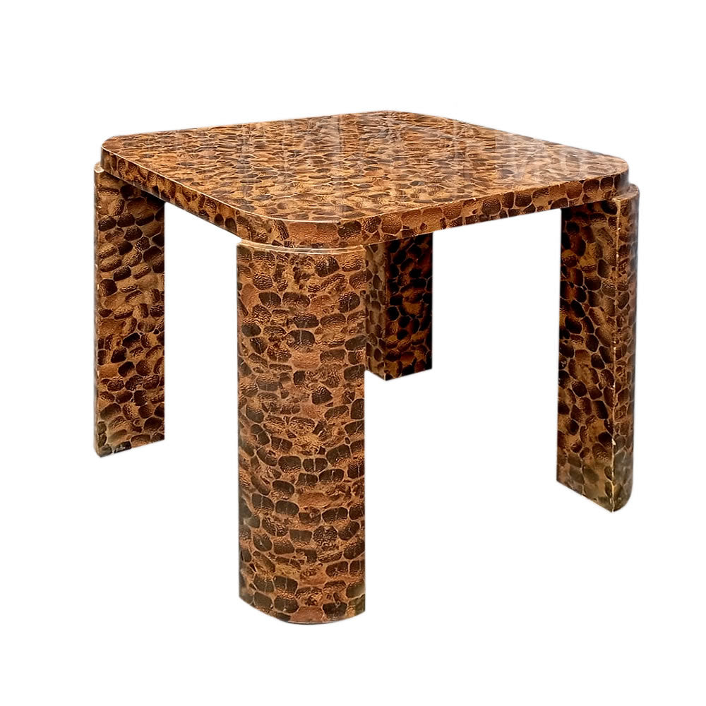 Mesa de juego o comedor en pergamino. 1980