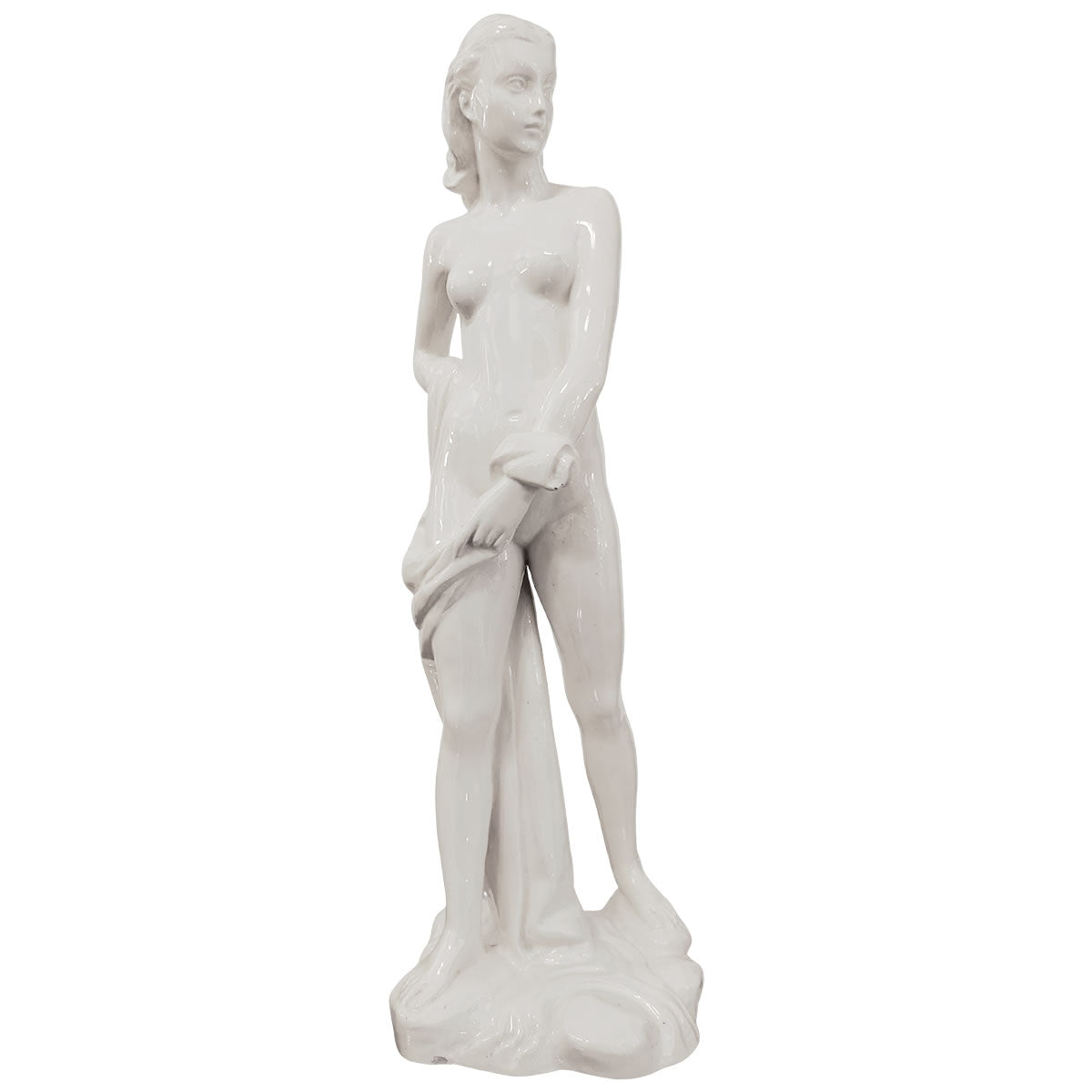 Mujer art deco. Ceramiche de Baggis. CAMPIONE