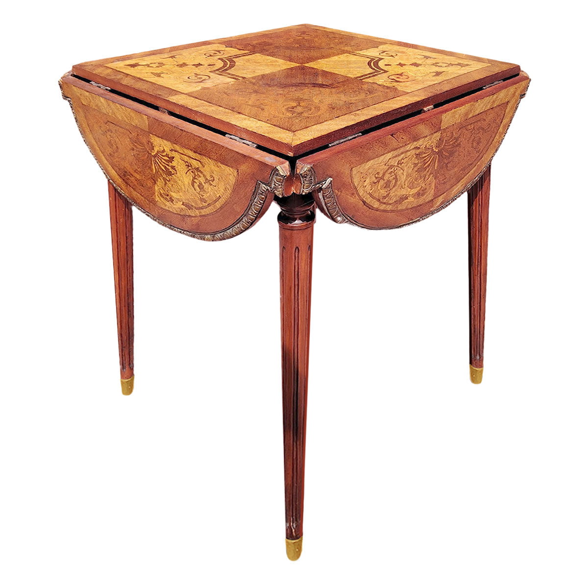 Mesa plegable estilo Louis XVI