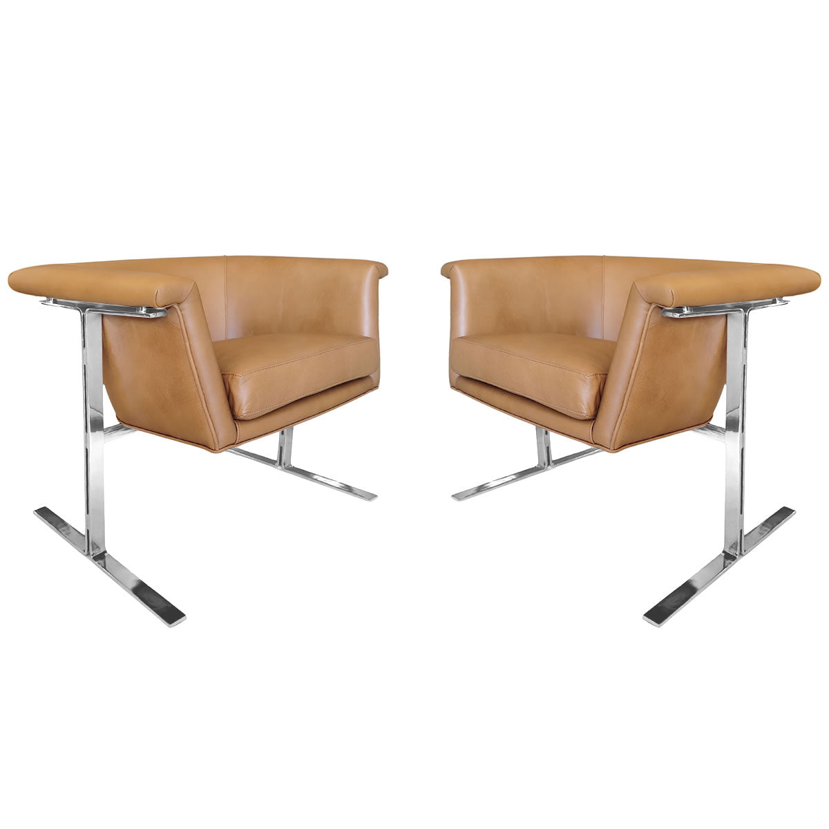 Par de  sillas. 1960