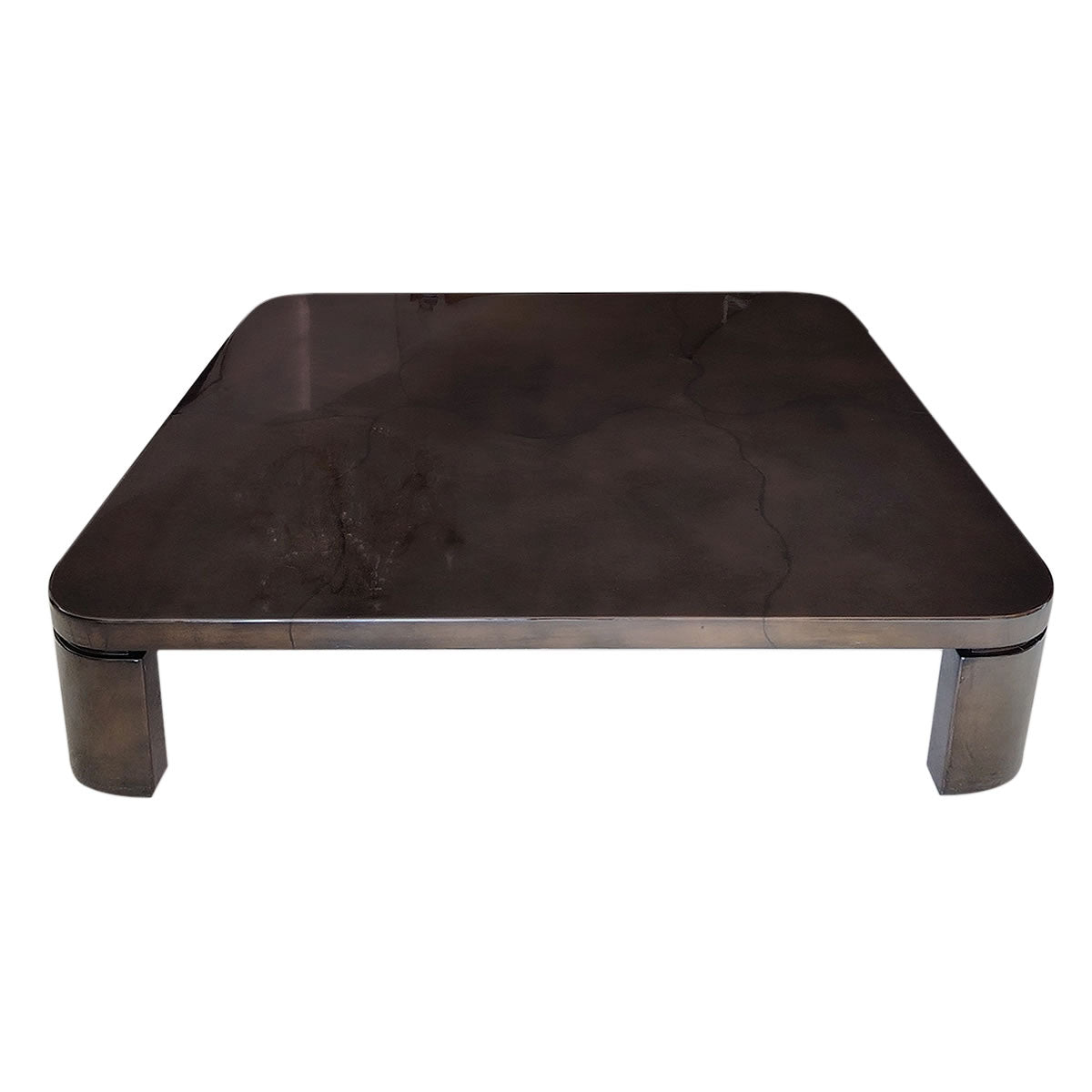 Mesa de centro en pergamino. 1980