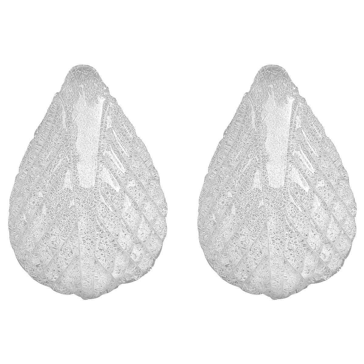 Par de apliques. Murano. 1960