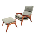 Silla con descansa pies. 1960