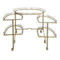 Carro bar en bronce. Italia. S.XX