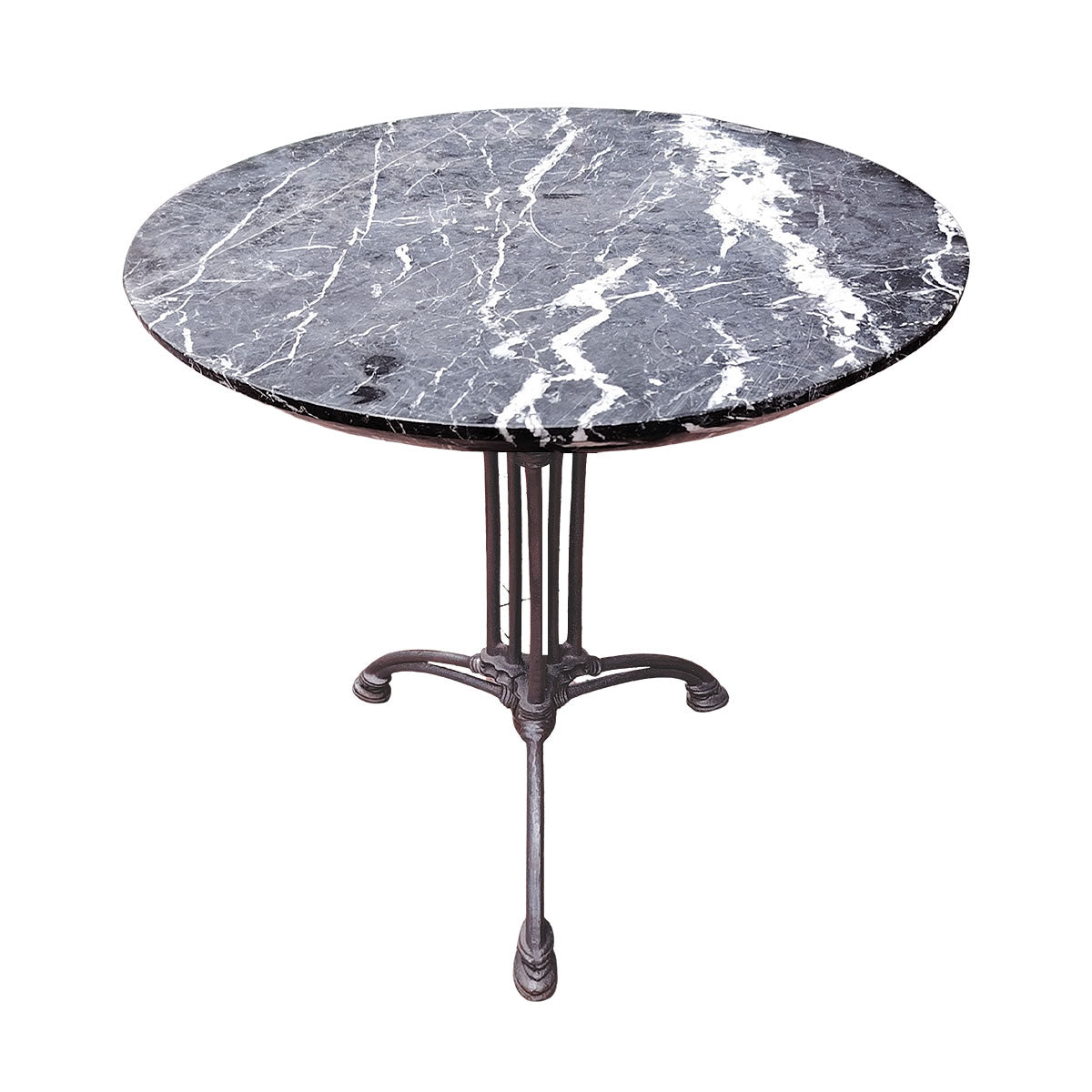 Mesa de comedor en hierro y marmol