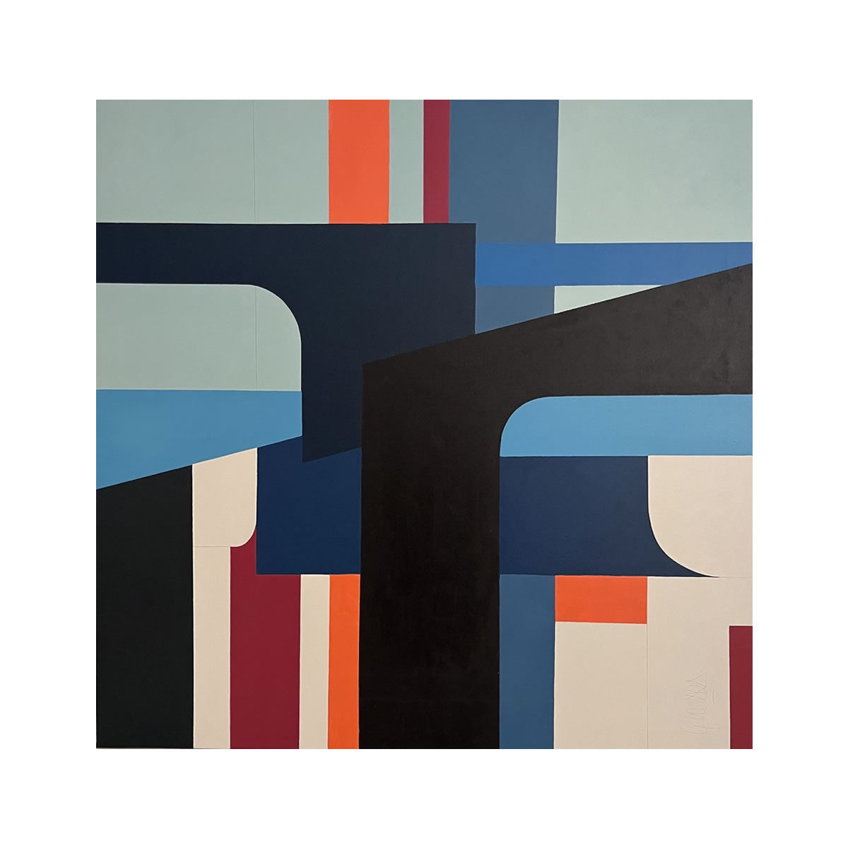 Sin titulo. Óleo sobre lienzo. Germán Losada. 2026