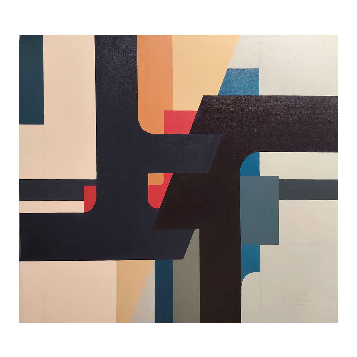 Sin titulo. Óleo sobre lienzo. Germán Losada. 2026
